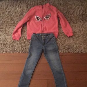 Kids Jegging/hoodie outfit